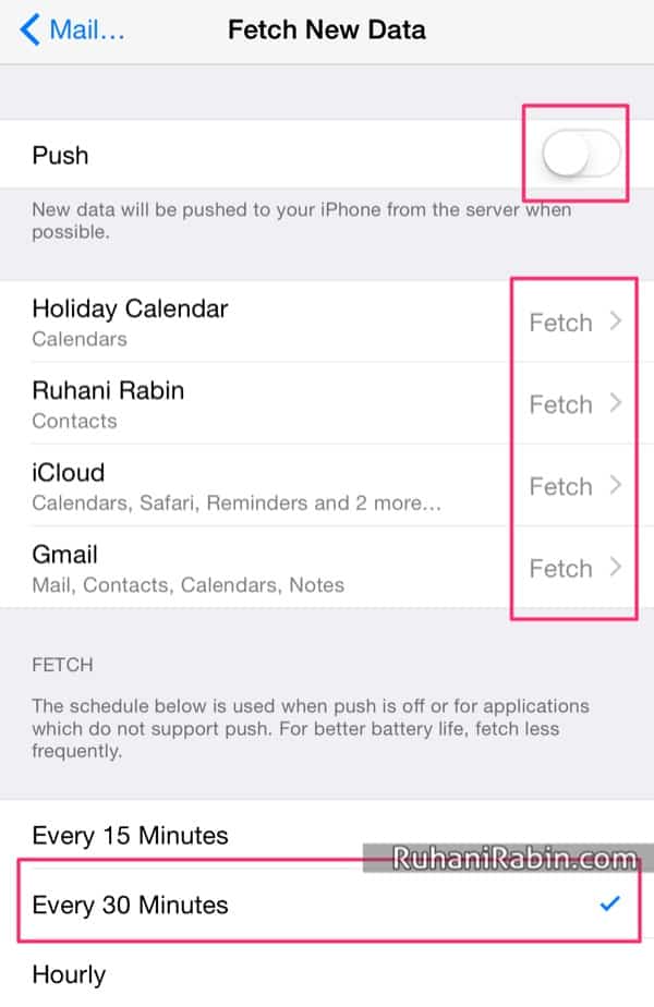 iOS 8 iPhone 6 Use Fetch