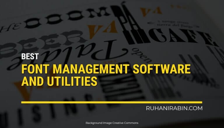 Best Font Management Software And Utilities