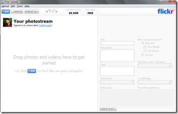 Flickr Uploader Flickr Uploader