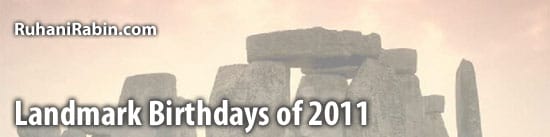 15 Famous Landmark Birthdays of 2011
