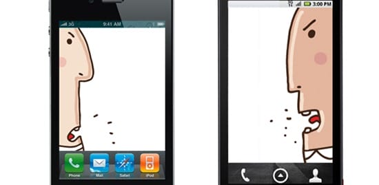 iPhone or Android iPhone or Android