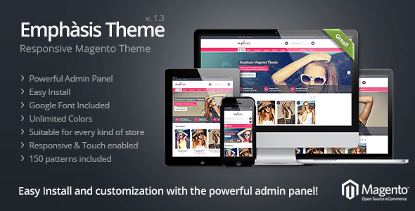 Emphasis Multipurpose Responsive Magento Theme 