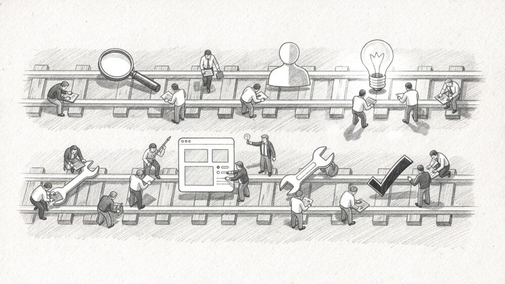 Product development process metaphor