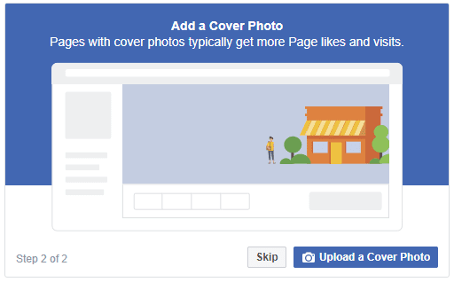 Step 4: Adding Cover Photo