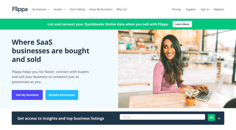 Where businesses are bought and sold - Flippa