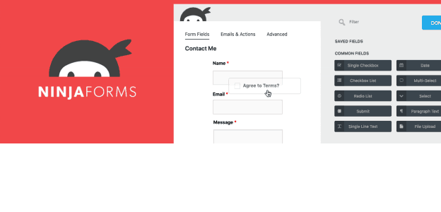 Ninja Forms: Drag and Drop WordPress Contact Form Builder