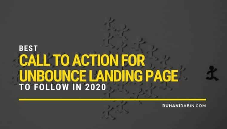 Best Call to Action For Unbounce Landing Page To Follow