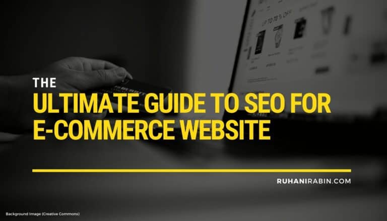 The Ultimate Guide to SEO for E Commerce Website