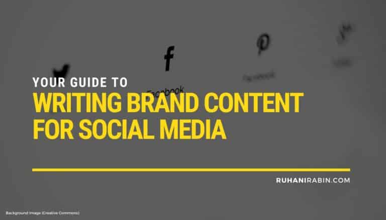 Your Guide to Writing Brand Content for Social Media