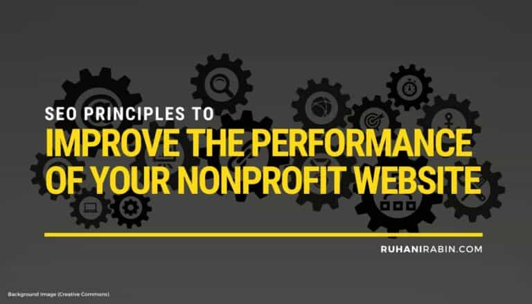 SEO Principles to Improve the Performance of Your Nonprofit Website