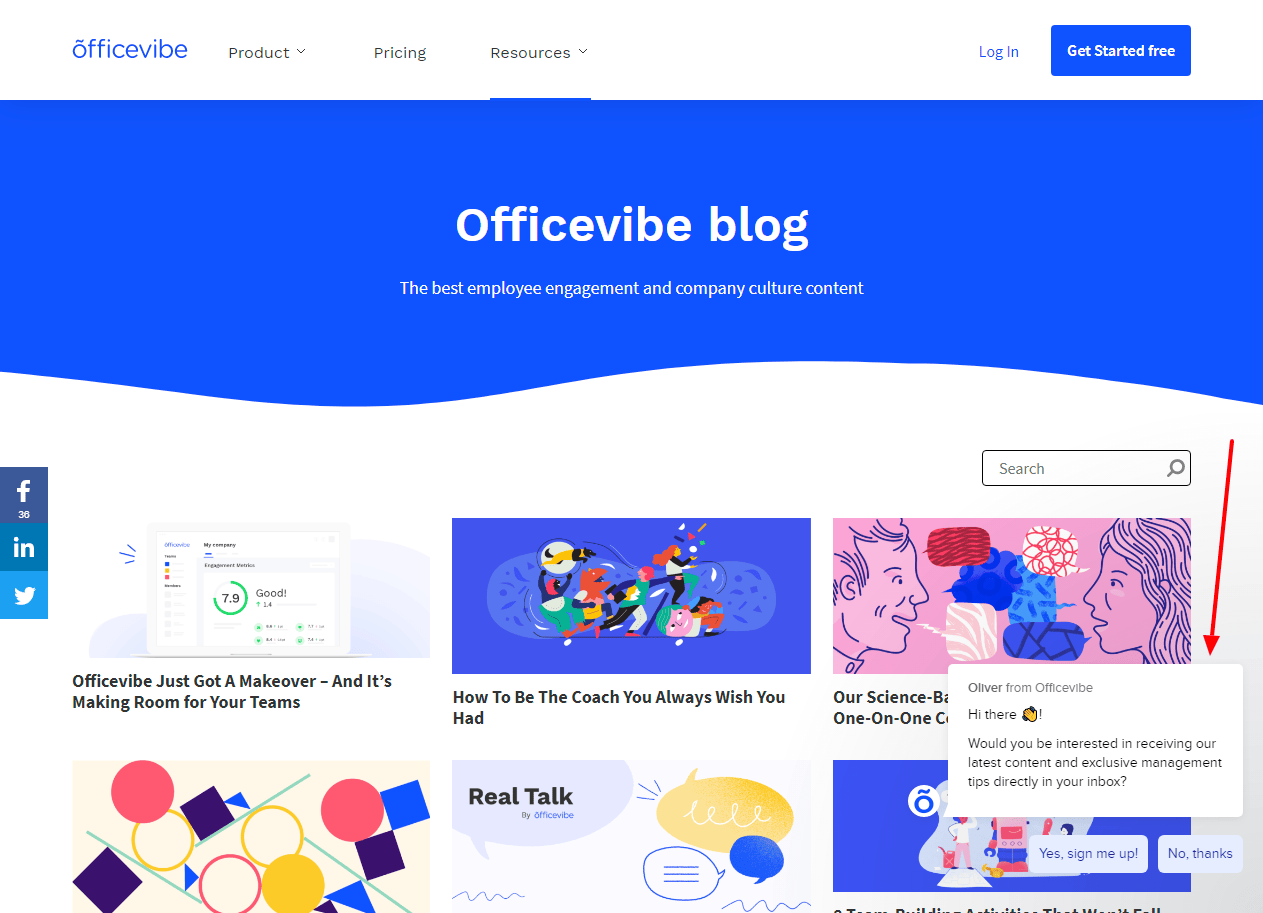 Employee Engagement Company Culture Blog Officevibe Call to action
