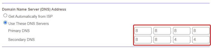 Router DNS update