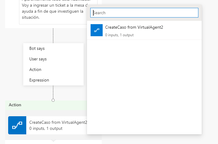 return to Virtual Agent to configure 