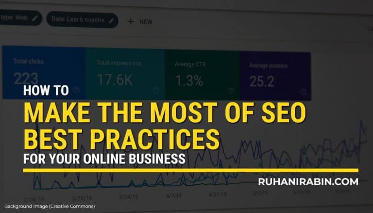 How To Make The Most Of Seo Best Practices for your online business