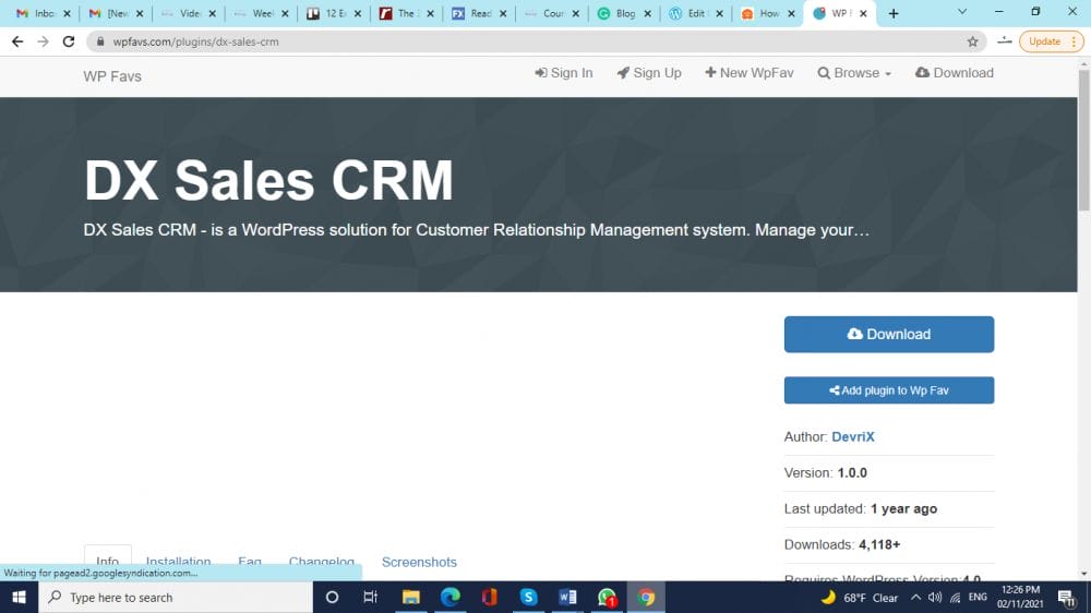 Dx Sales CRM