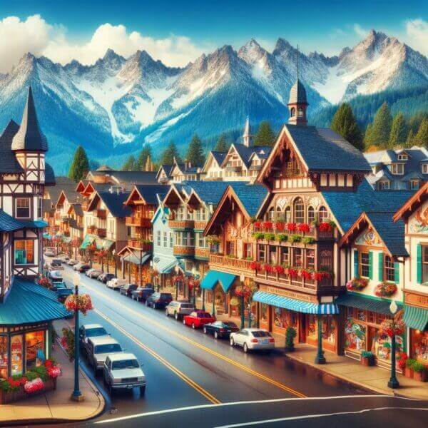 Leavenworth Washington Usa A Bavarian Time Capsule