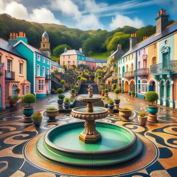 Portmeirion Wales Uk Preserving The 1950s Charm