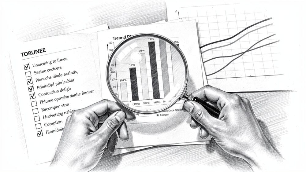 Analyzing data and metrics with careful evaluation