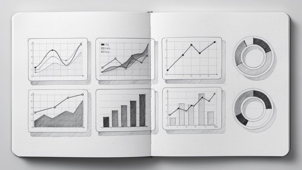 Dashboard displaying twelve key ROI metrics
