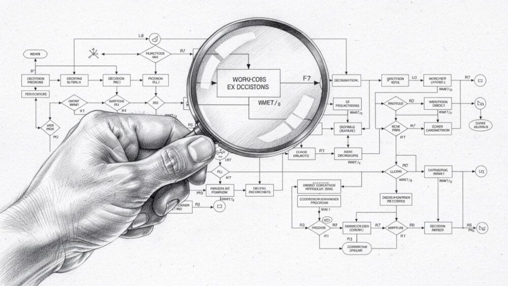 Examining and measuring business processes for automation